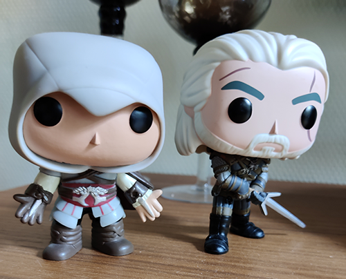 Ezio Auditore & Geralt of Rivia